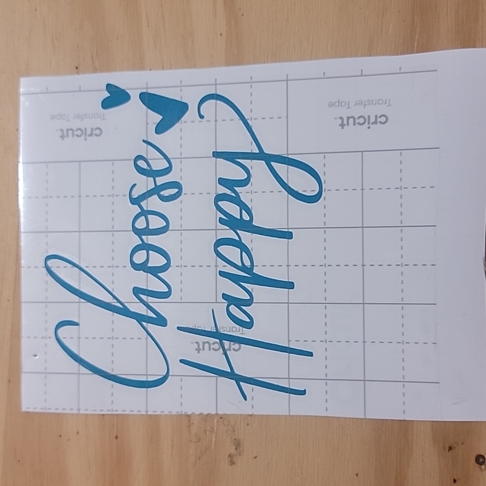 Vinyl decal.